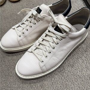 Brunello Cucinelli White and Black Sneakers